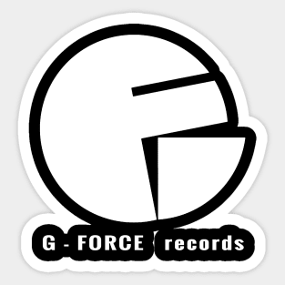 G-Force Records Sticker